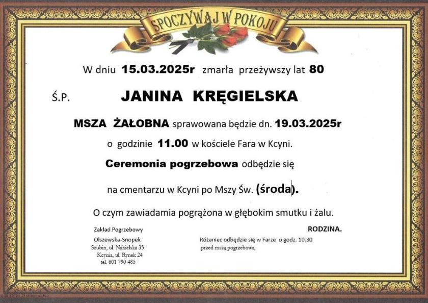 Janina Kręgielska