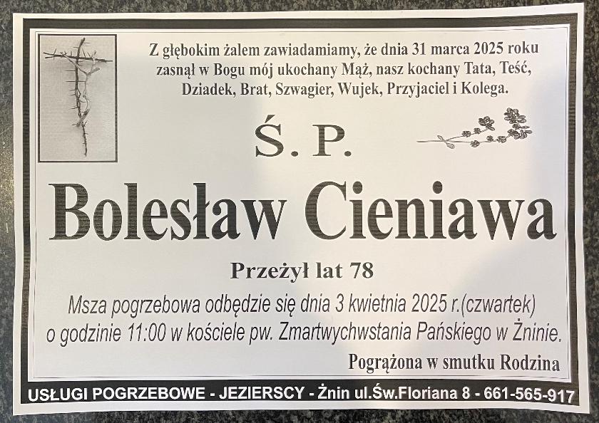 Bolesław  Cieniawa 