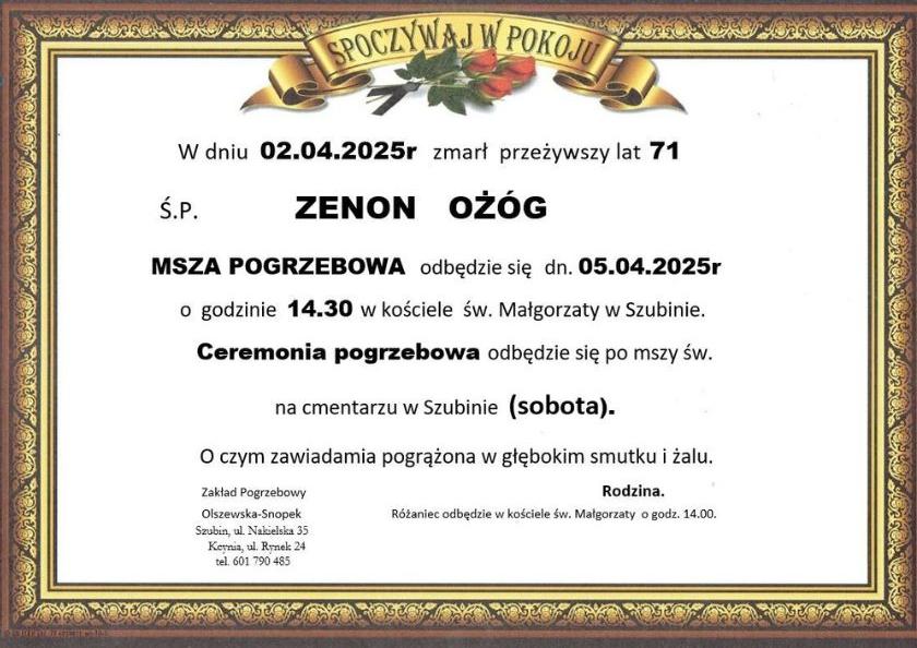 Zenon Ożóg