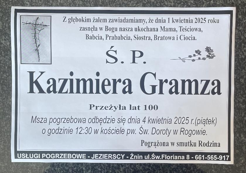 Kazimiera  Gramza 
