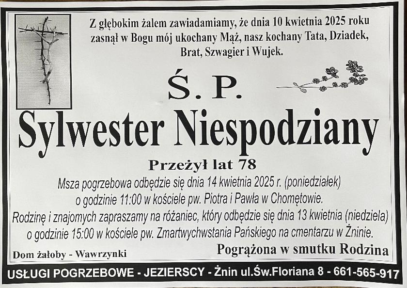 Sylwester  Niespodziany 