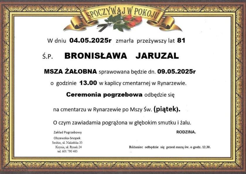 Bronisława Jaruzal