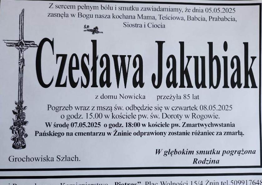Czesława Jakubiak