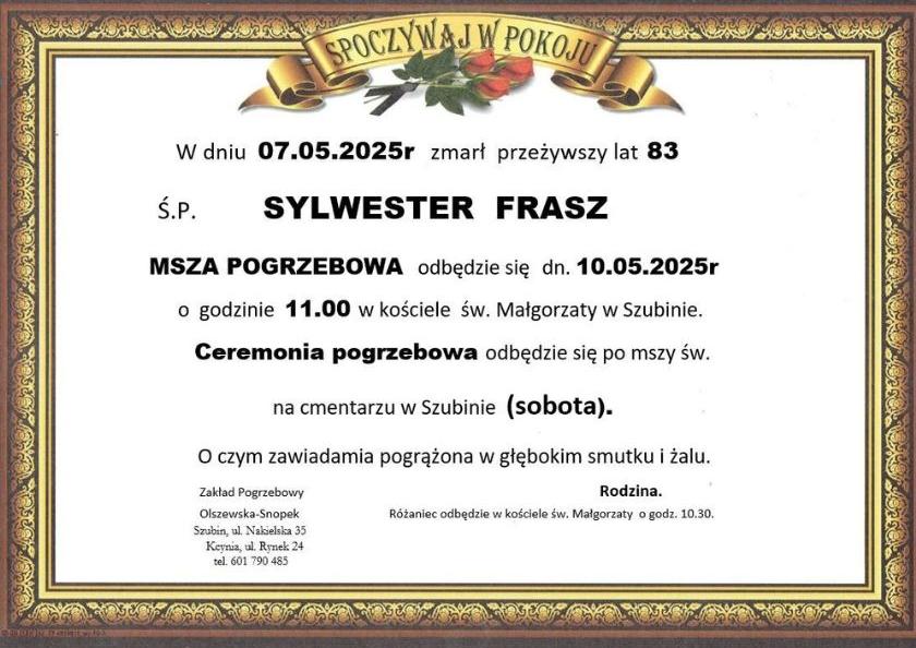 Sylwester Frasz