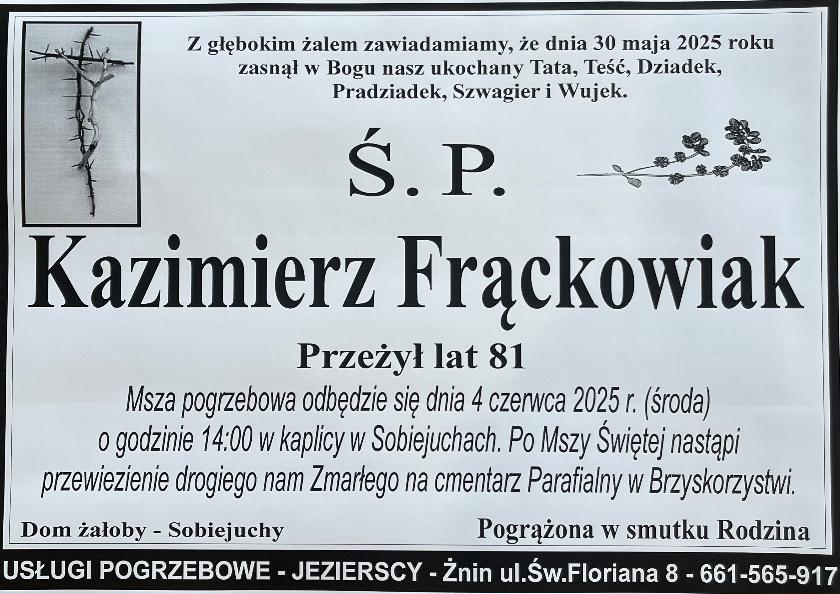 Kazimierz  Frąckowiak 