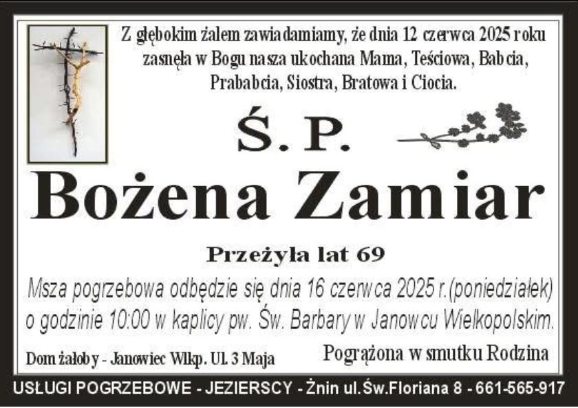 Bożena  Zamiar 