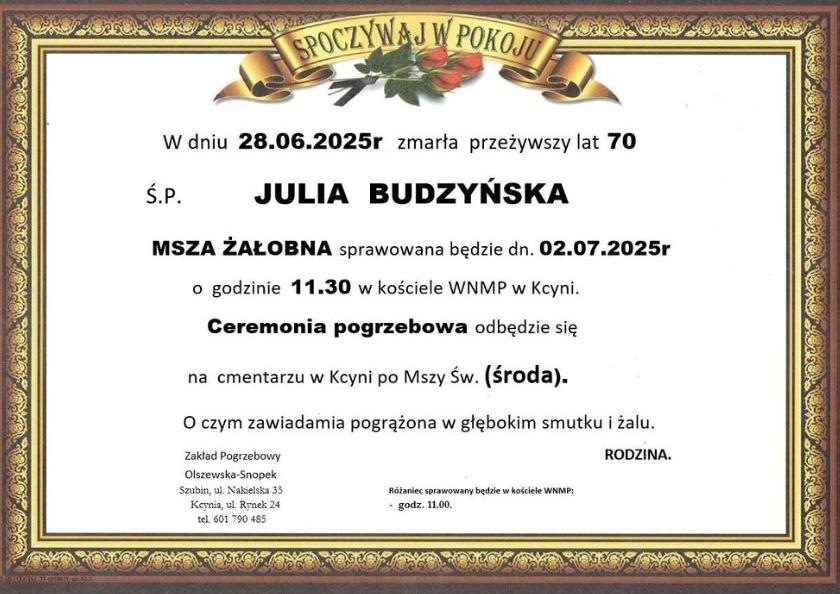 Julia Budzyńska