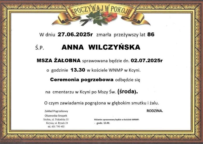 Anna Wilczyńska
