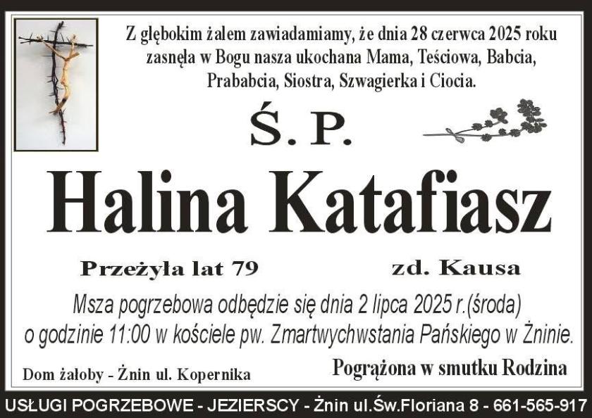 Halina  Katafiasz z domu Kausa 