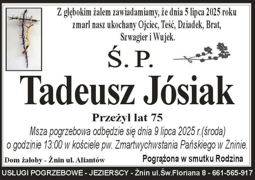 Tadeusz  Jósiak 