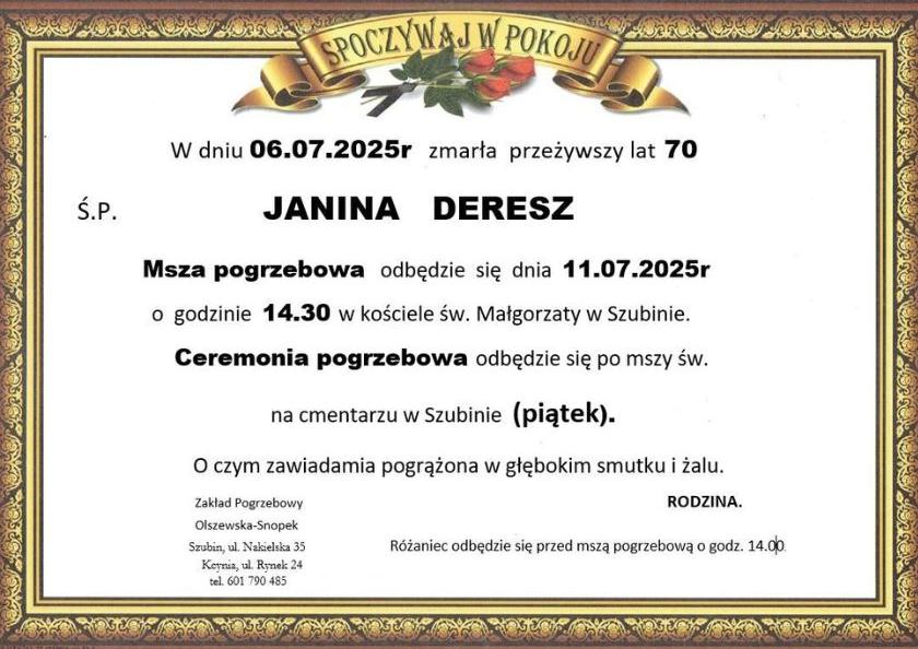Janina Deresz
