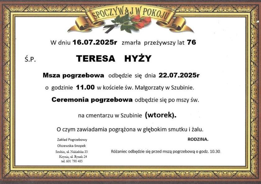 Teresa Hyży