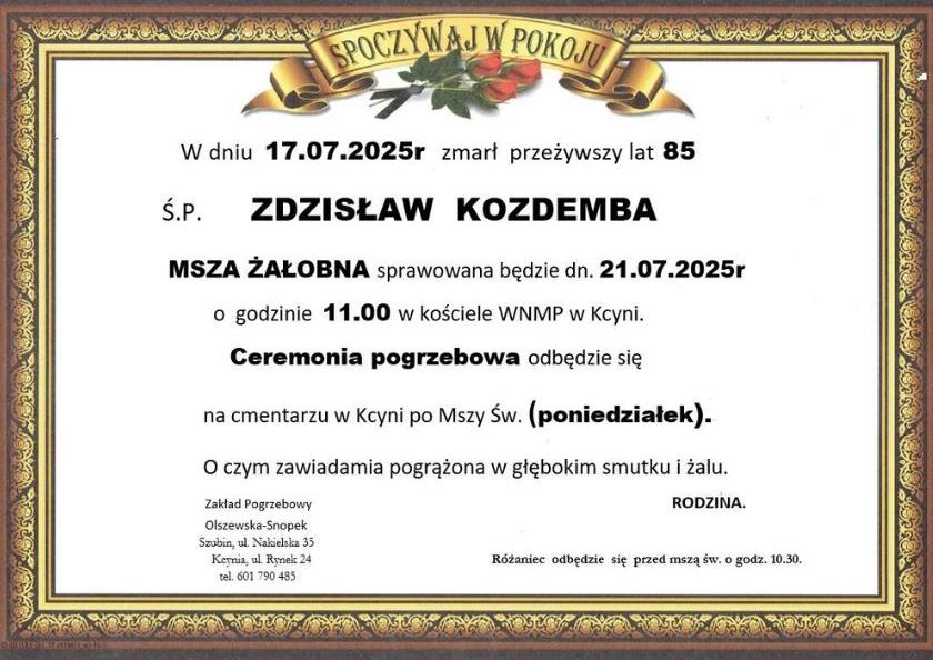 Zdzisław Kozdemba
