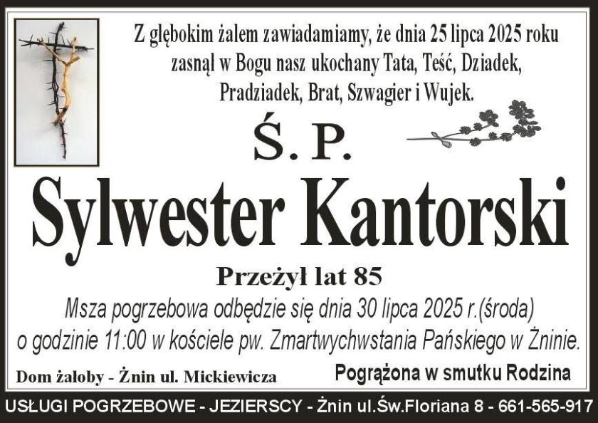 Sylwester  Kantorski 