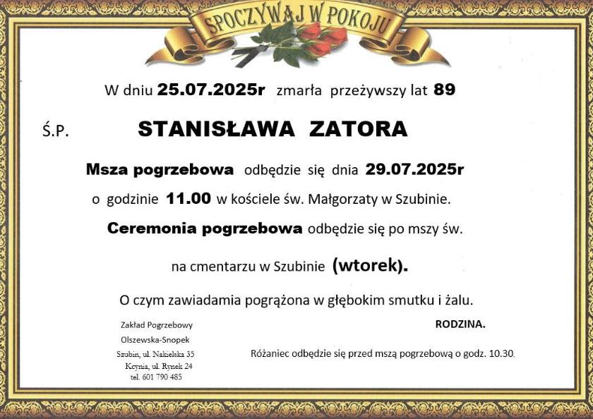 Stanisława Zatora