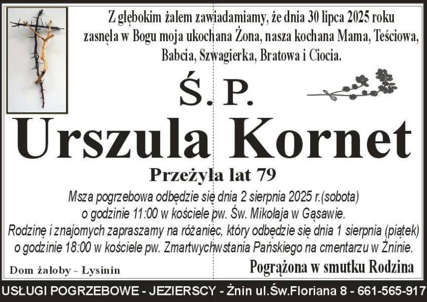 Urszula  Kornet 