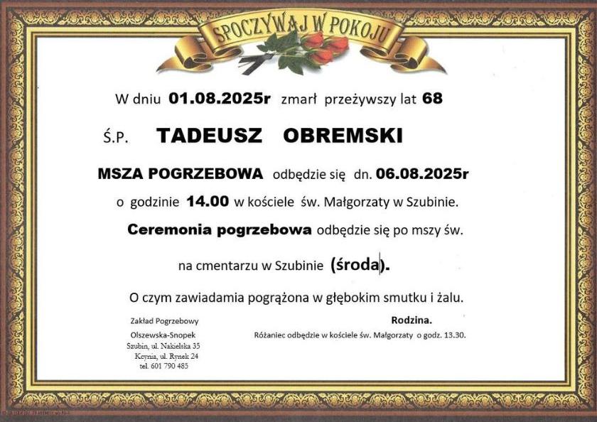Tadeusz Obremski