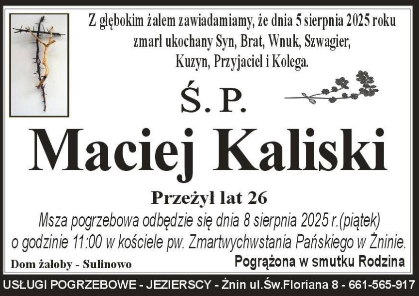 Maciej Kaliski 