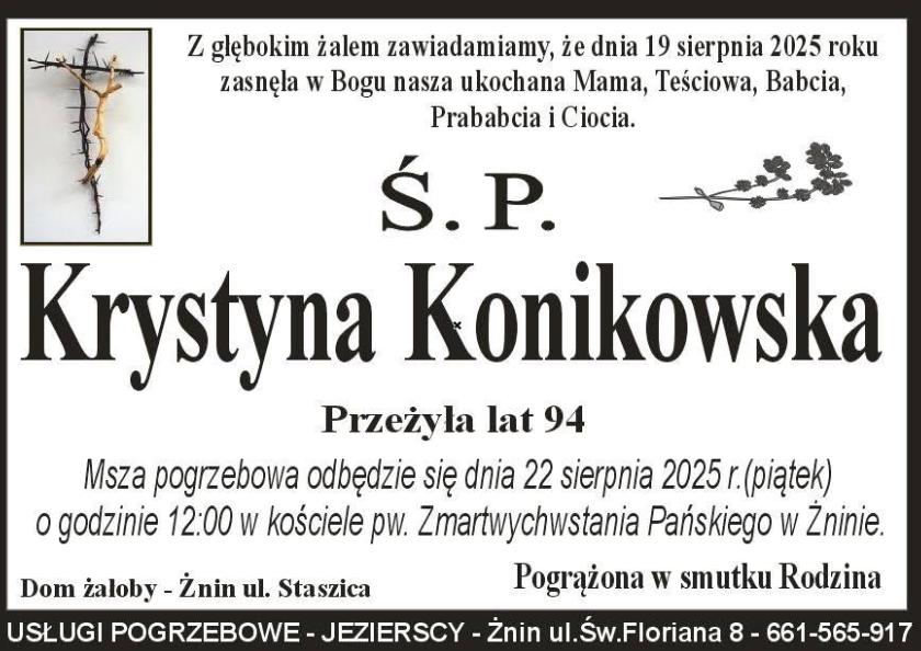 Krystyna  Konikowska 