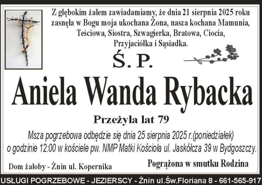 Aniela Wanda  Rybacka 