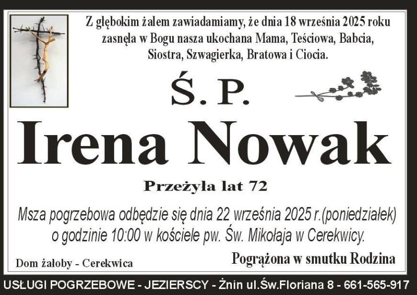 Irena  Nowak