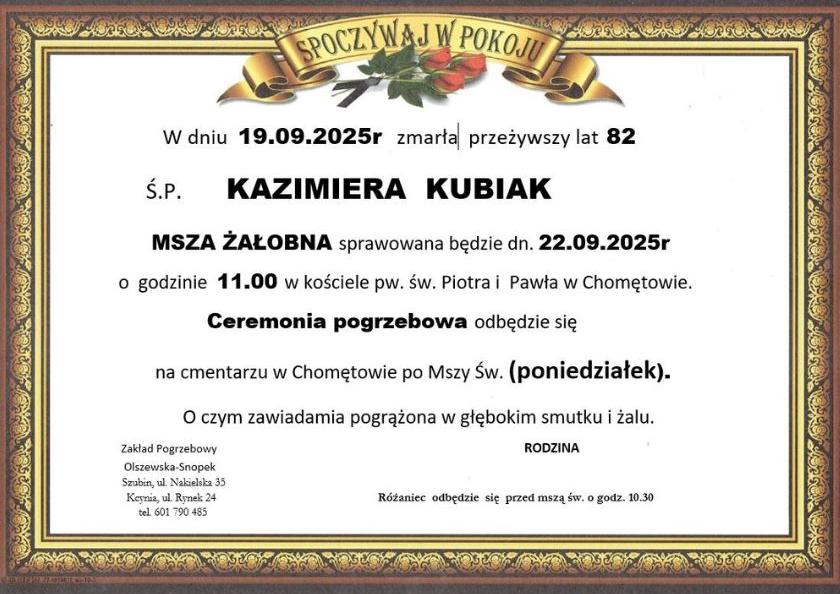 Kazimiera Kubiak