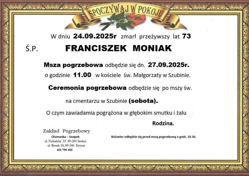Franciszek Moniak
