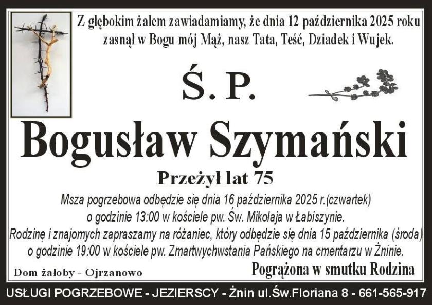 Bogusław  Szymański 