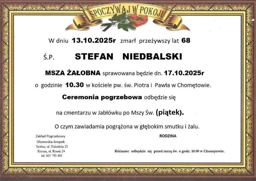 Stefan Niedbalski