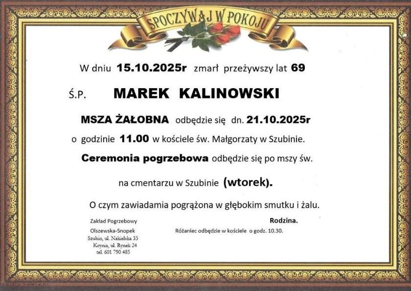Marek Kalinowski