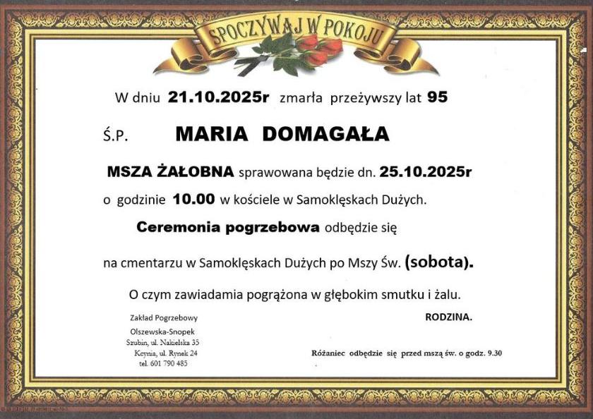 Maria Domagała 