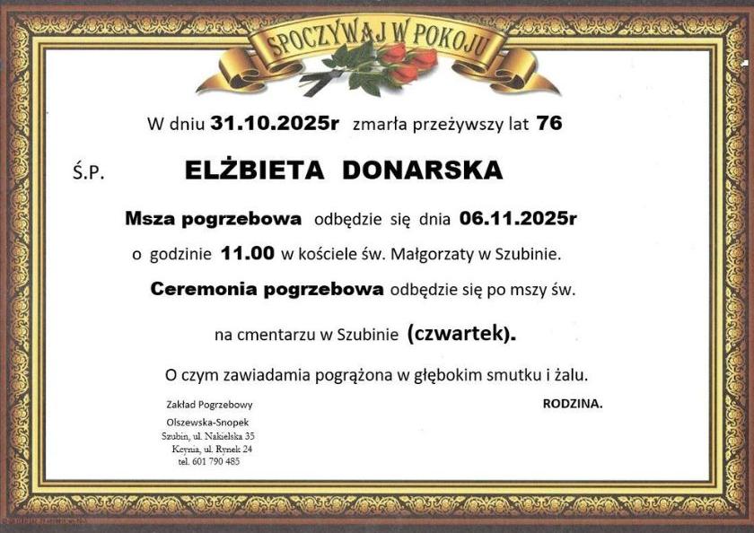 Elżbieta Donarska