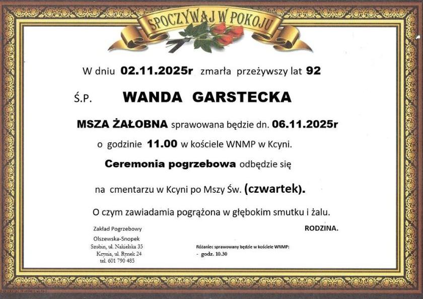 Wanda Garstecka