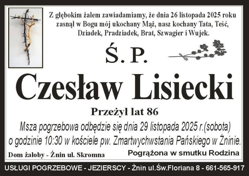 Czesław  Lisiecki 