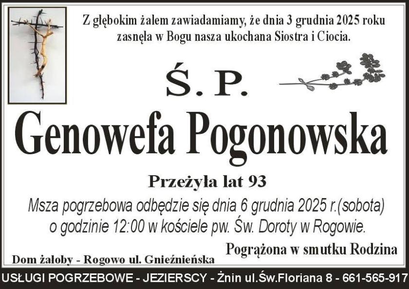 Genowefa  Pogonowska 