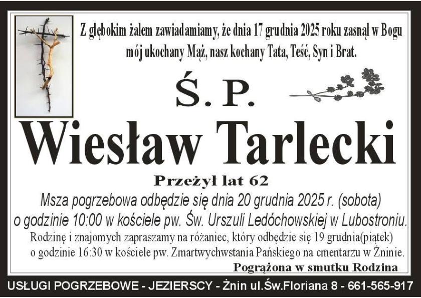 Wiesław  Tarlecki 