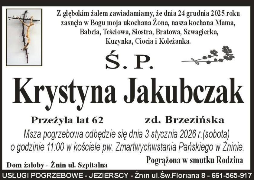 Krystyna  Jakubczak 
