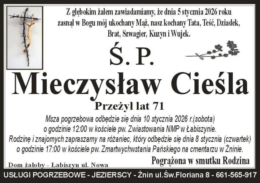 Mieczysław  Cieśla 