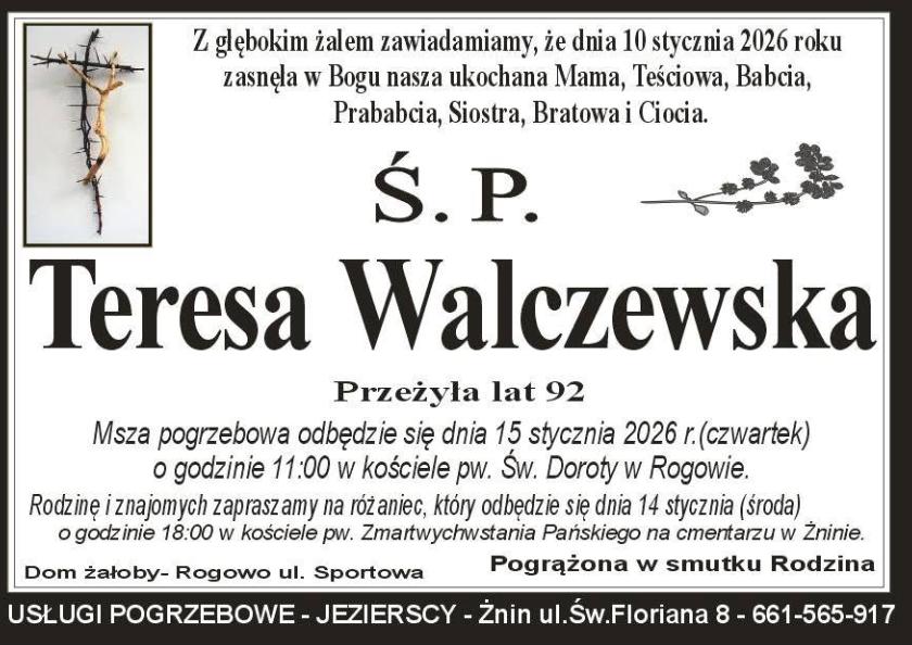Teresa  Walczewska