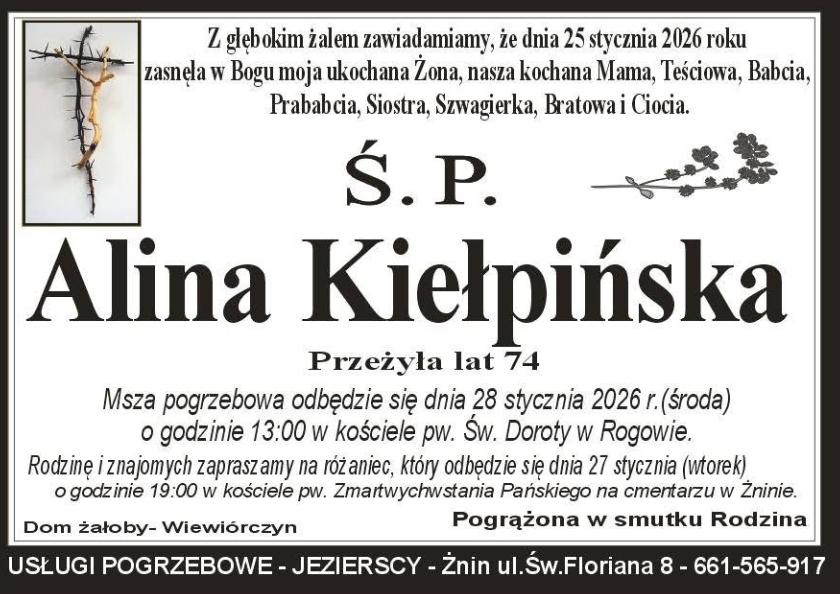 Alina  Kiełpińska 
