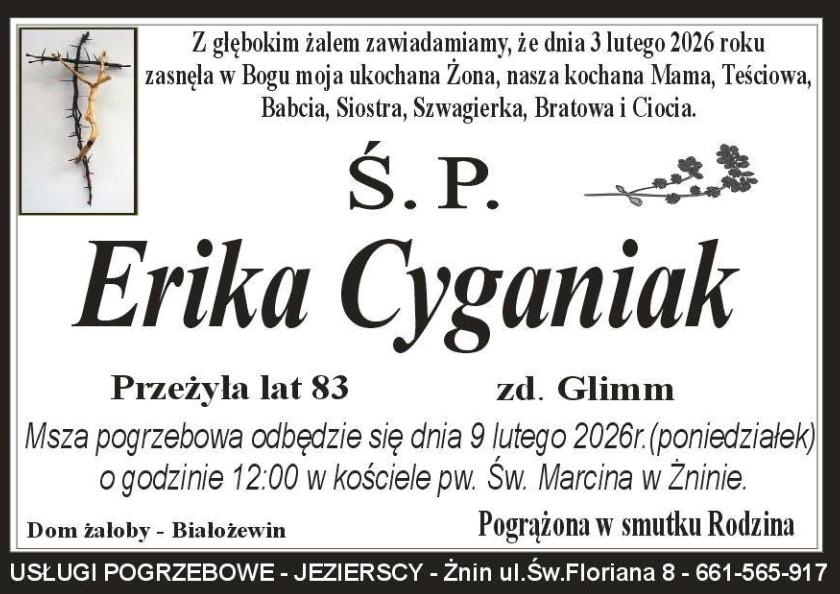 Erika  Cyganiak 