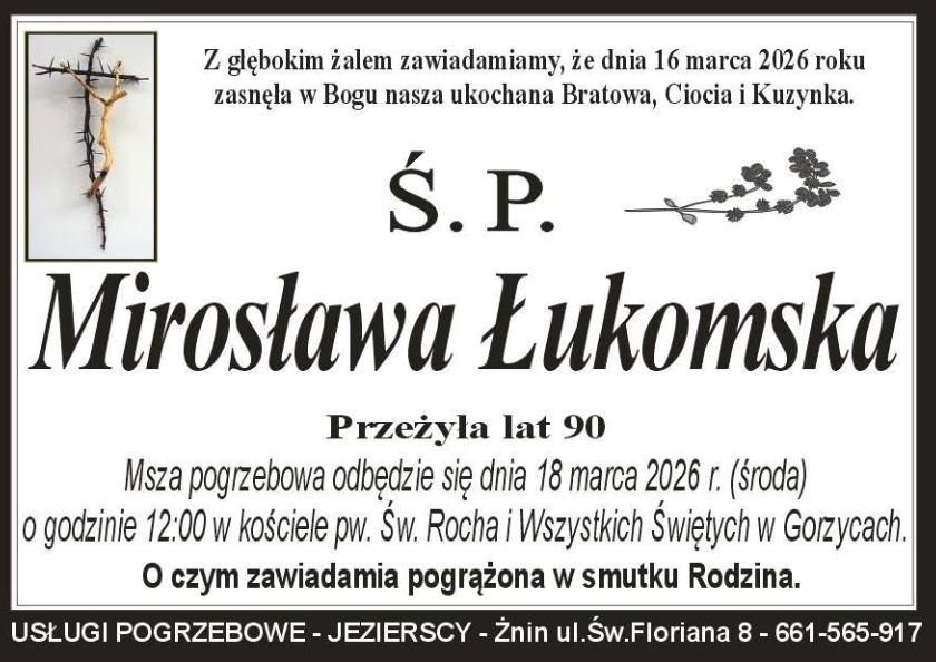 Mirosława  Łukomska 