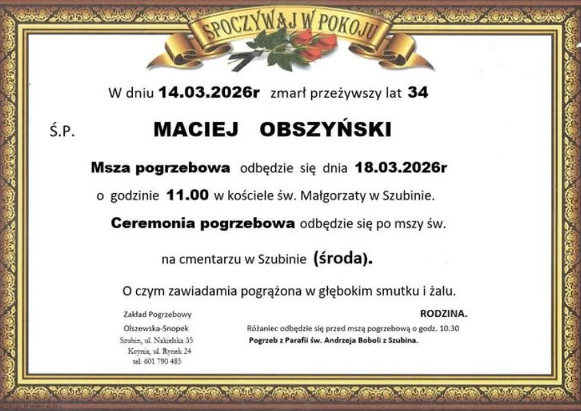 Maciej Obszyński