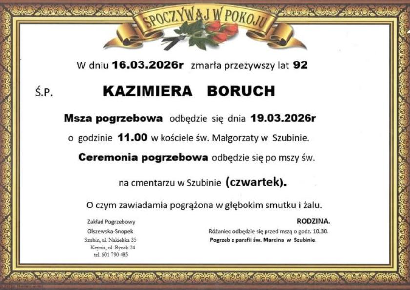 Kazimiera Boruch