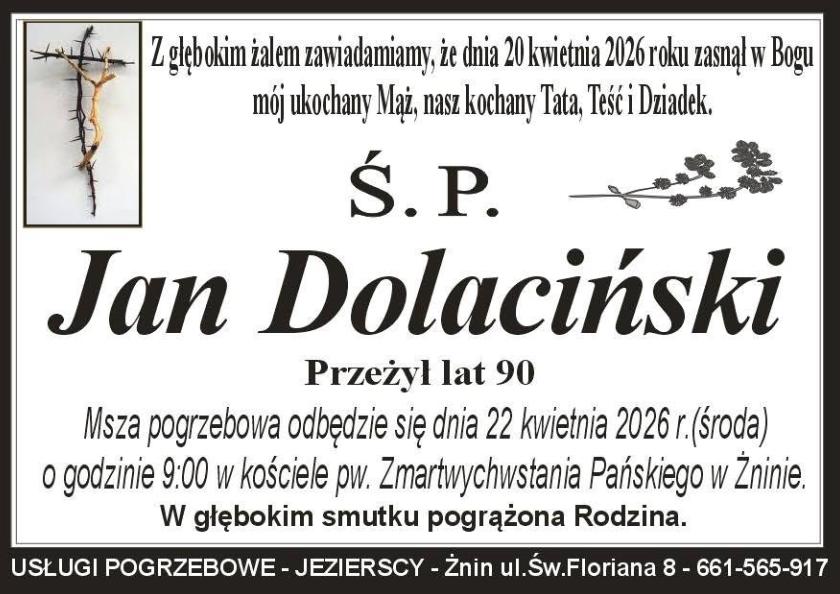 Jan  Dolaciński 