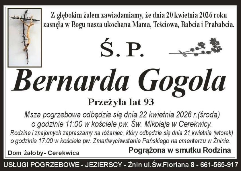 Bernarda  Gogola 