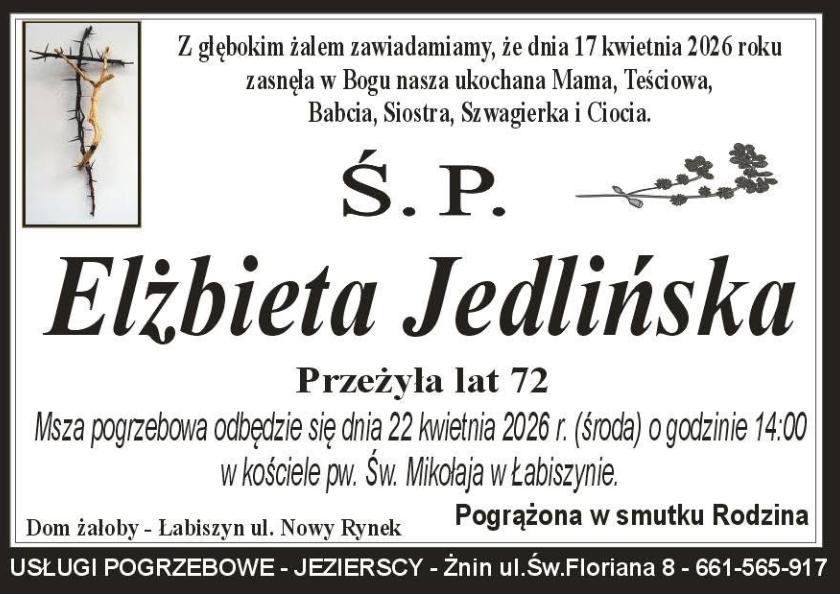Elżbieta  Jedlińska 