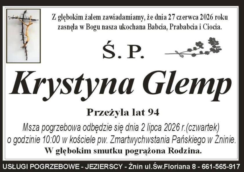 Krystyna  Glemp 