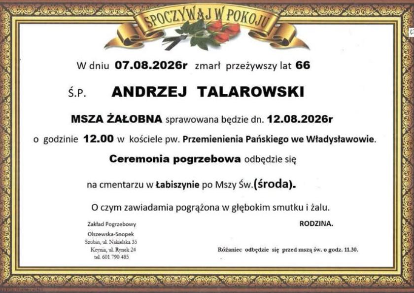 Andrzej Talarowski