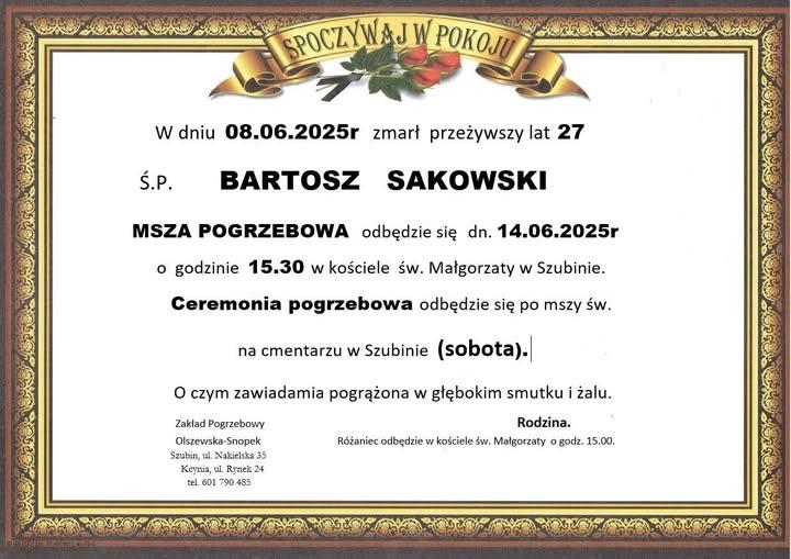 Bartosz Sakowski